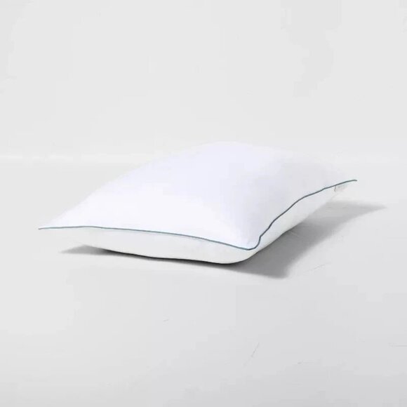 Casaluna Firm Cool Plush Bed Pillow White - Picture 3 of 5